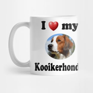 I Love My Kooikerhondje Mug